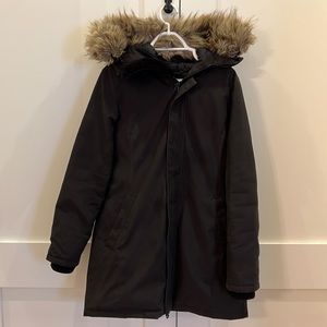 TNA Aritzia Golden Parka Coat